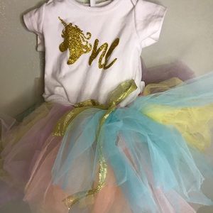 Unicorn Birthday Outfit